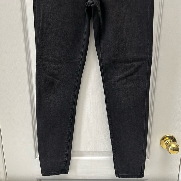 Banana Republic Women's High Rise Skinny Jeans Button Fly Washed Black Size 25 - Picture 7 of 15